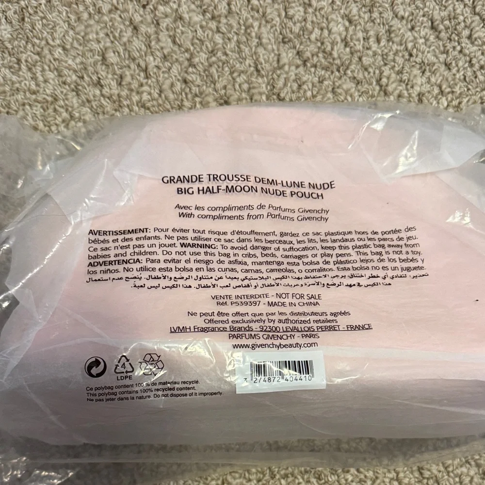 Givenchy Light Pink Parfums Pouch